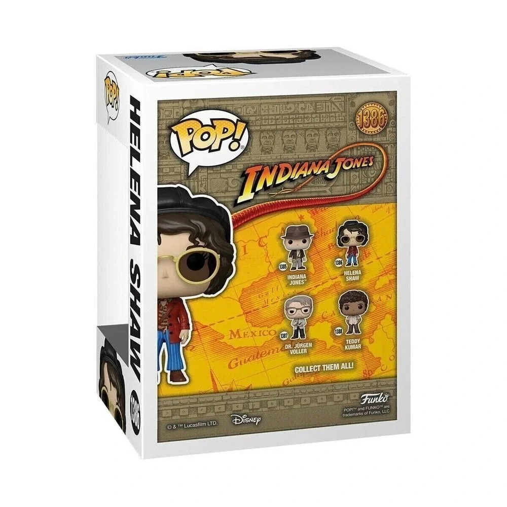 Funko Pop Indiana Jones Helena Shaw Figure‎  #1386 New in Box Protector